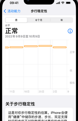 中牟iPhone手机维修如何在iPhone开启'步行稳定性通知'