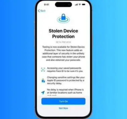 中牟苹果授权维修店分享被盗设备保护功能开启方法 