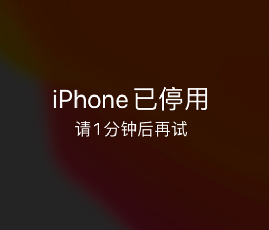 中牟苹果手机维修分享:iPhone 显示“不可用”或“已停用”怎么办？还能保留数据吗？ 