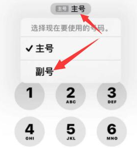 中牟苹果14维修店分享iPhone 14 Pro Max使用副卡打电话的方法 